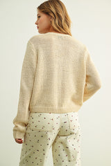 Krissy Knit Button Cardigan
