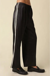 Side Stripe Silky Track Pant