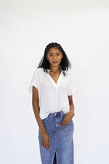 Everyday V-Neck Blouse