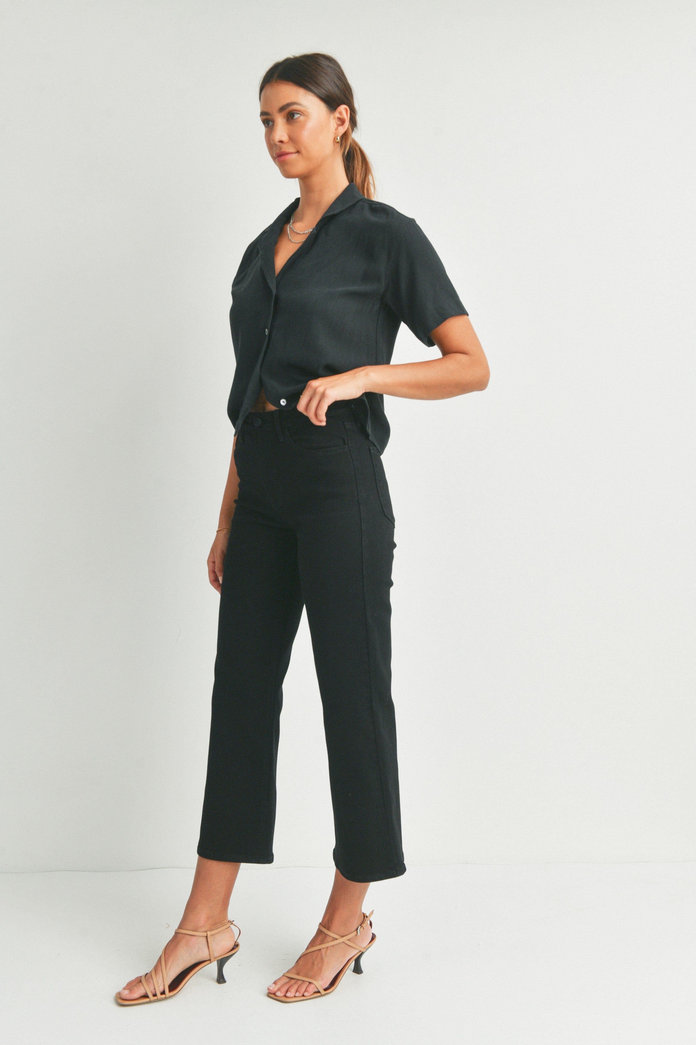 California Classic Wide Leg Jeans