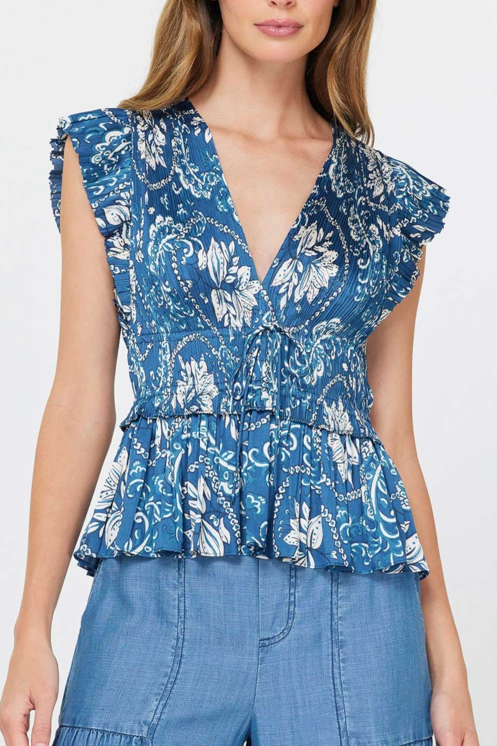 Vera Peplum Blouse