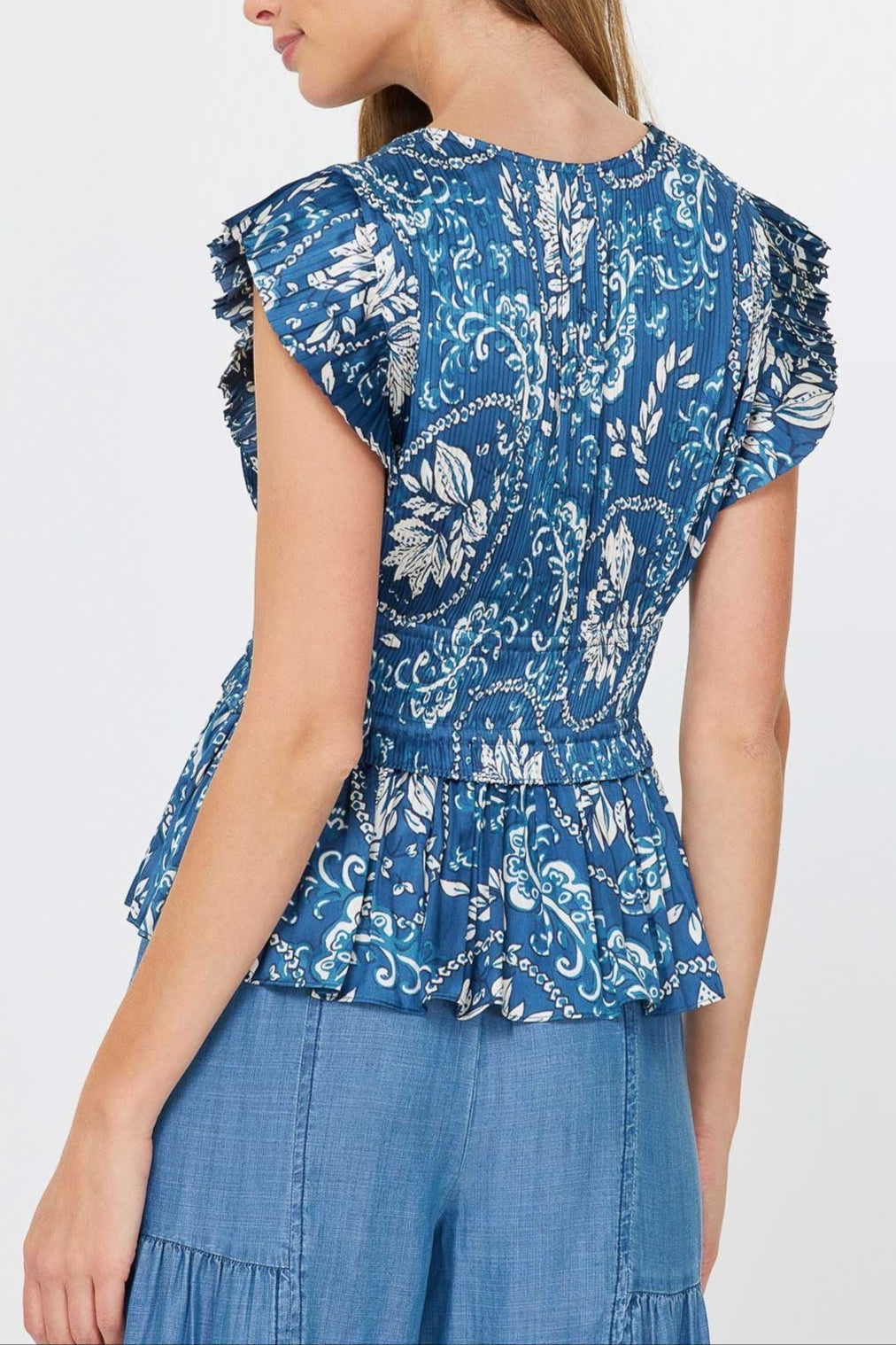 Vera Peplum Blouse
