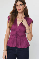 Vera Peplum Blouse