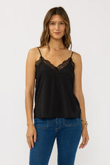 Lace Button Cami