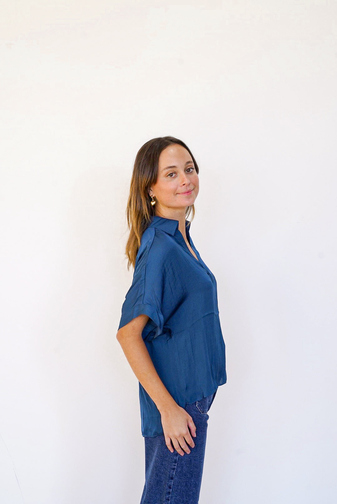 Everyday V-Neck Blouse