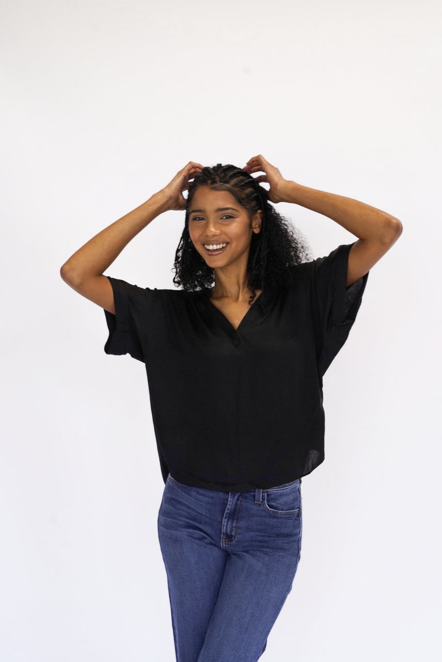 Everyday V-Neck Blouse
