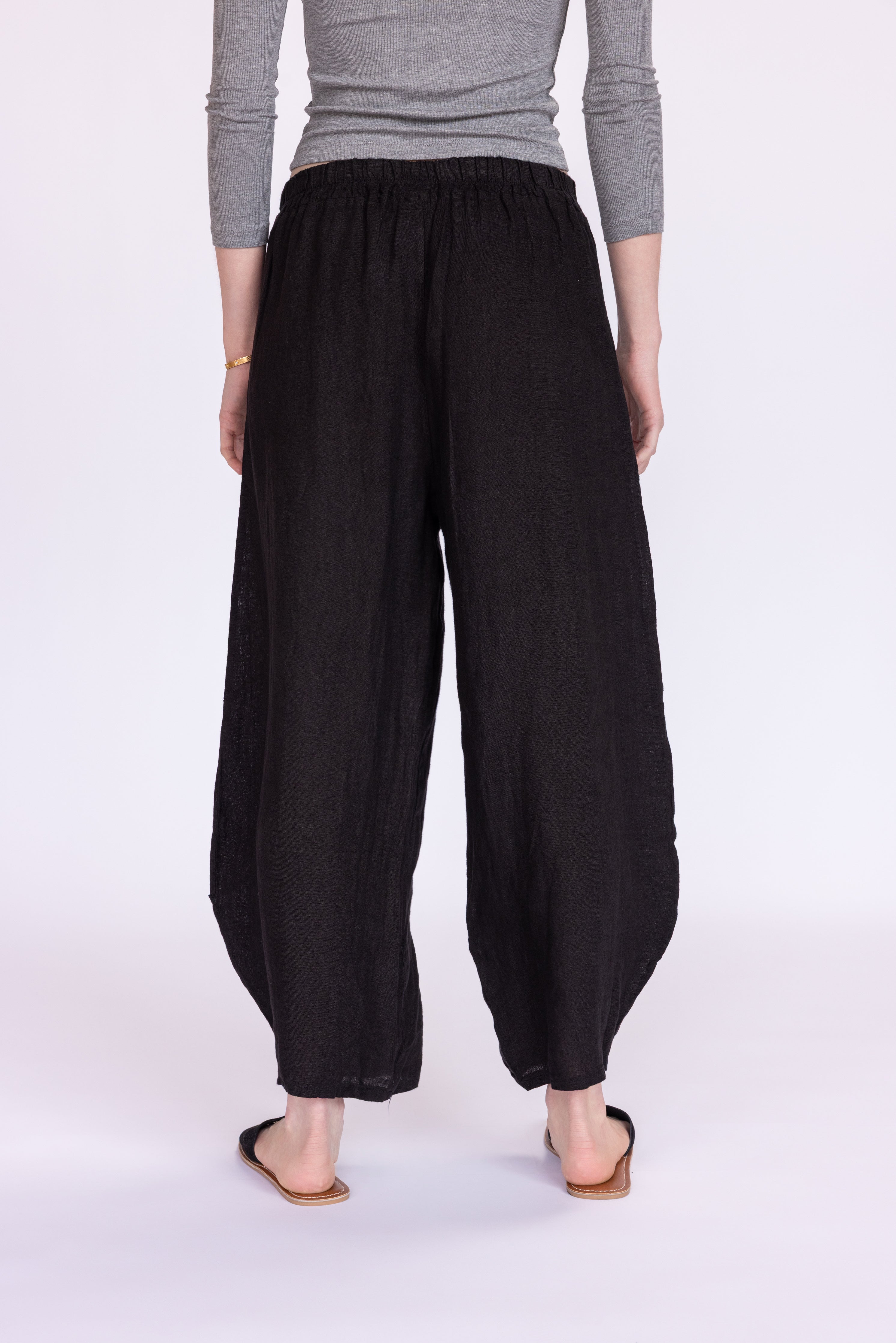 Barrel Linen Pants