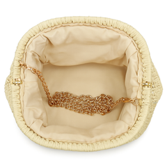 Woven Straw Crossbody Bag