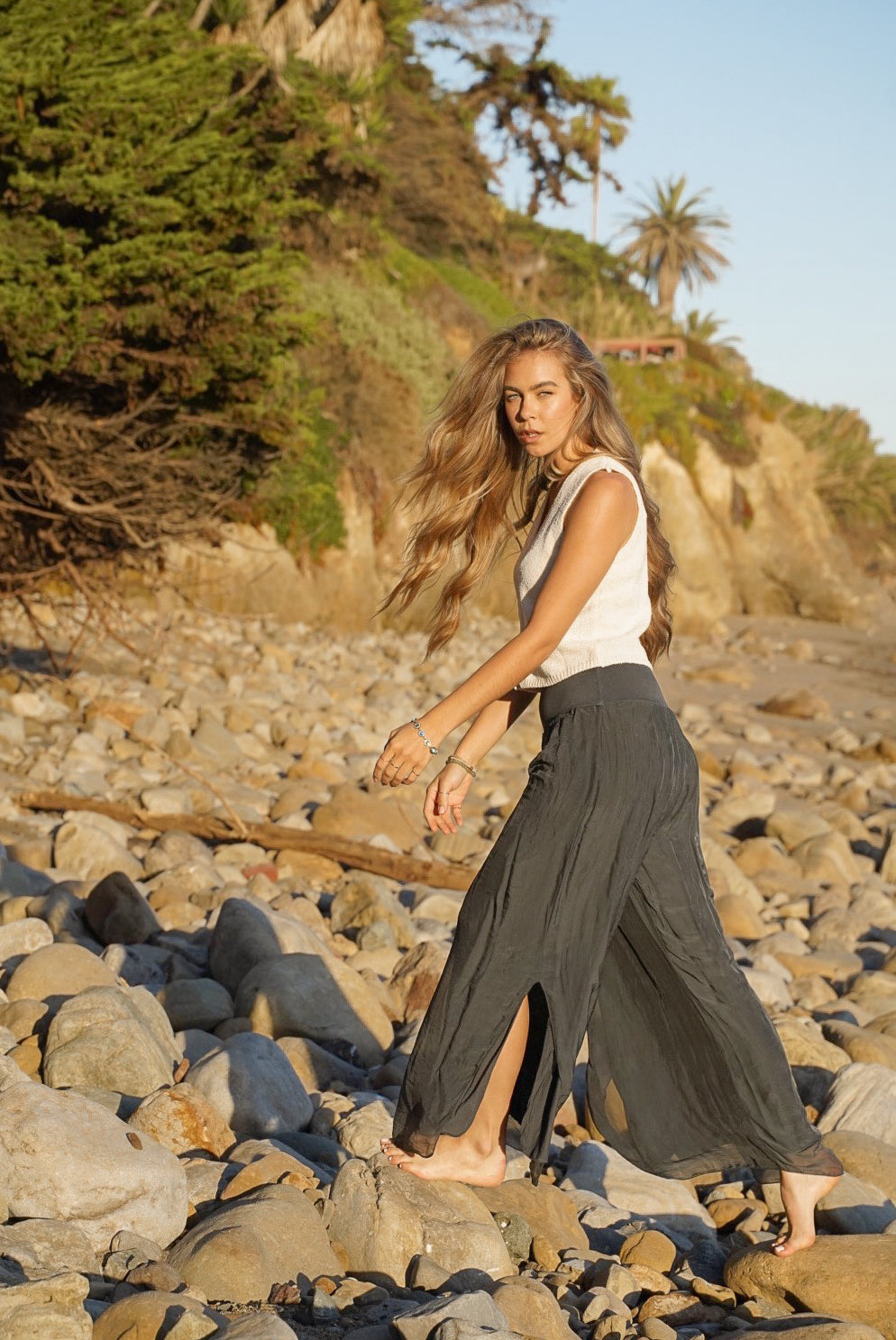 Italia Silk Pants