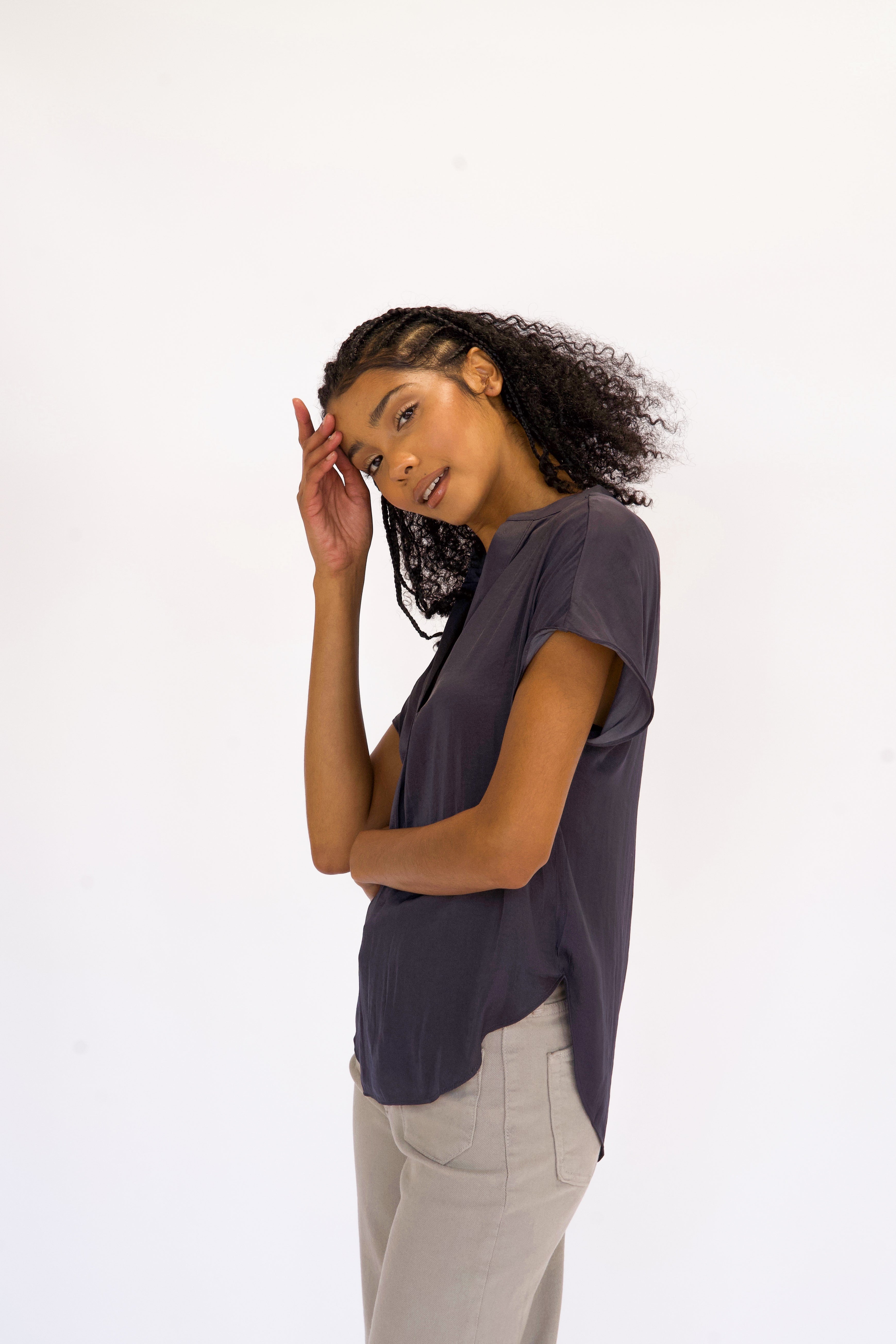 Everyday V-Neck Blouse