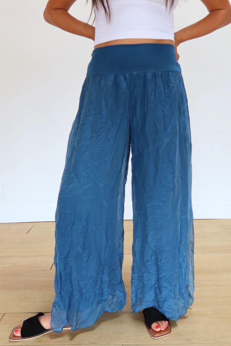 Italia Silk Pants