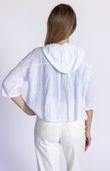 Linen Zip-Up