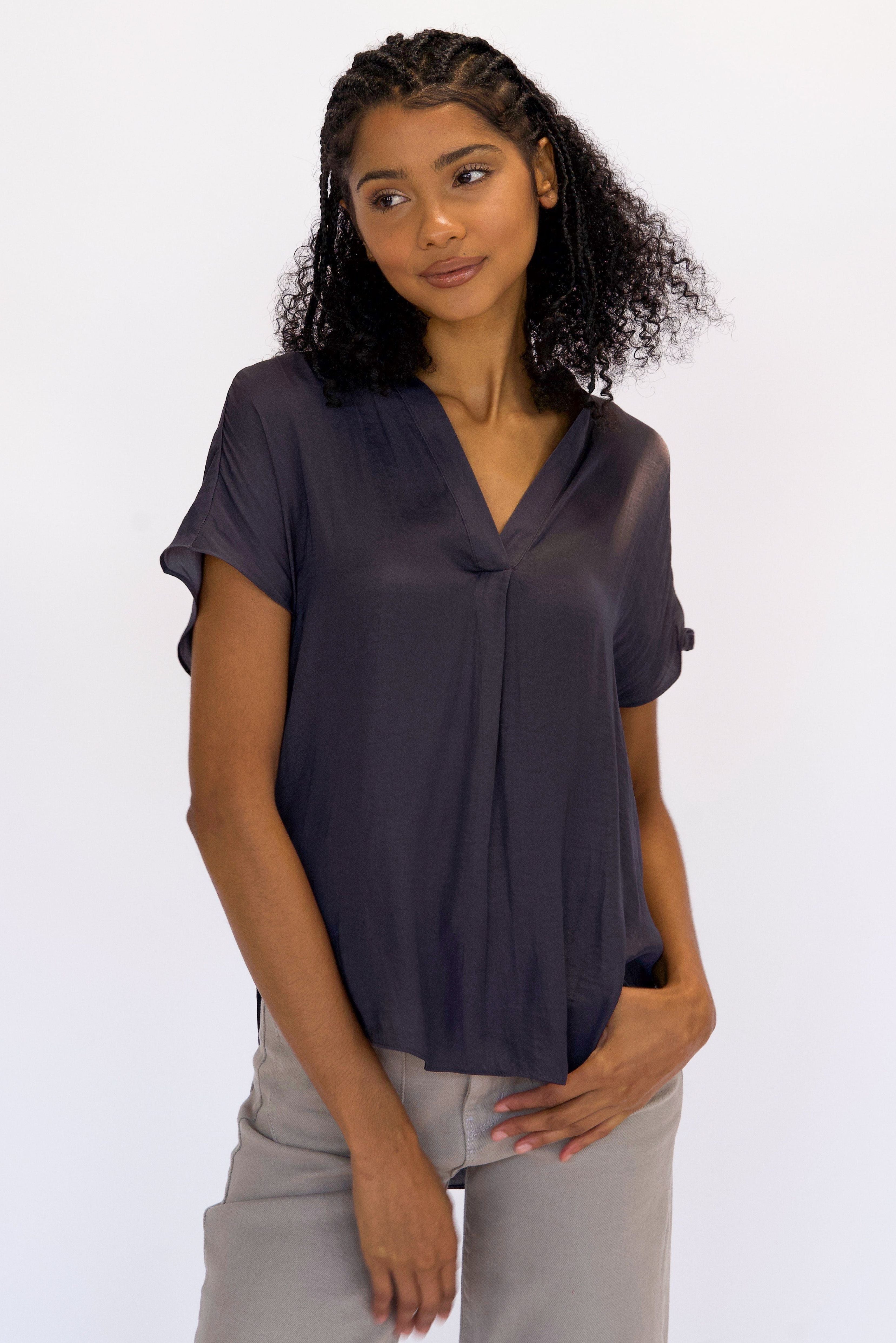Everyday V-Neck Blouse